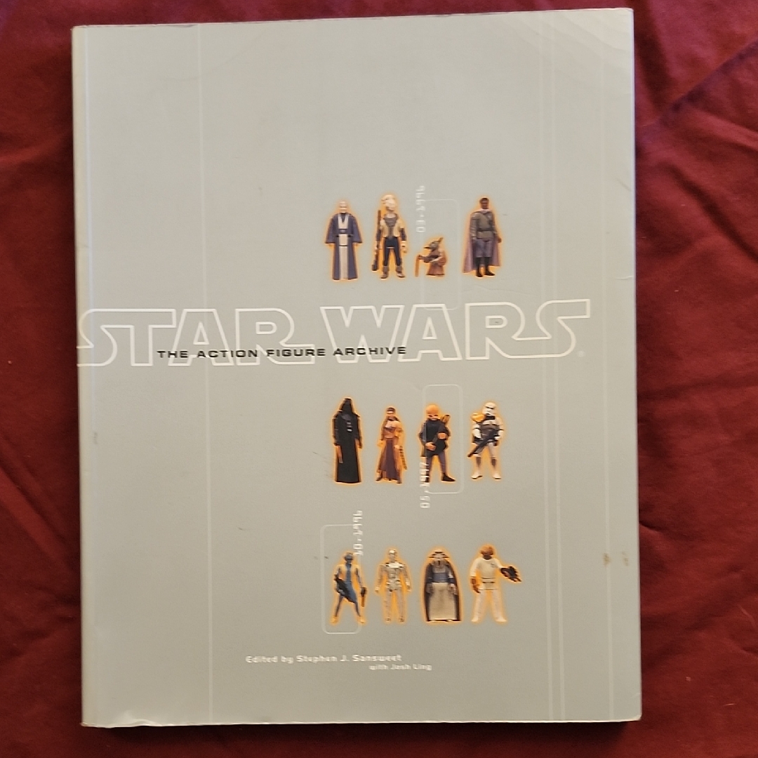 Star Wars Action Figure Archive Book  Gray Cover